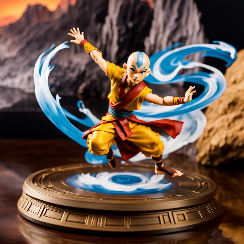 Avatar The Last Airbender  Action Figure Aang.