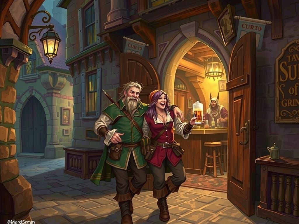 Between Adventures  by @Aethemera