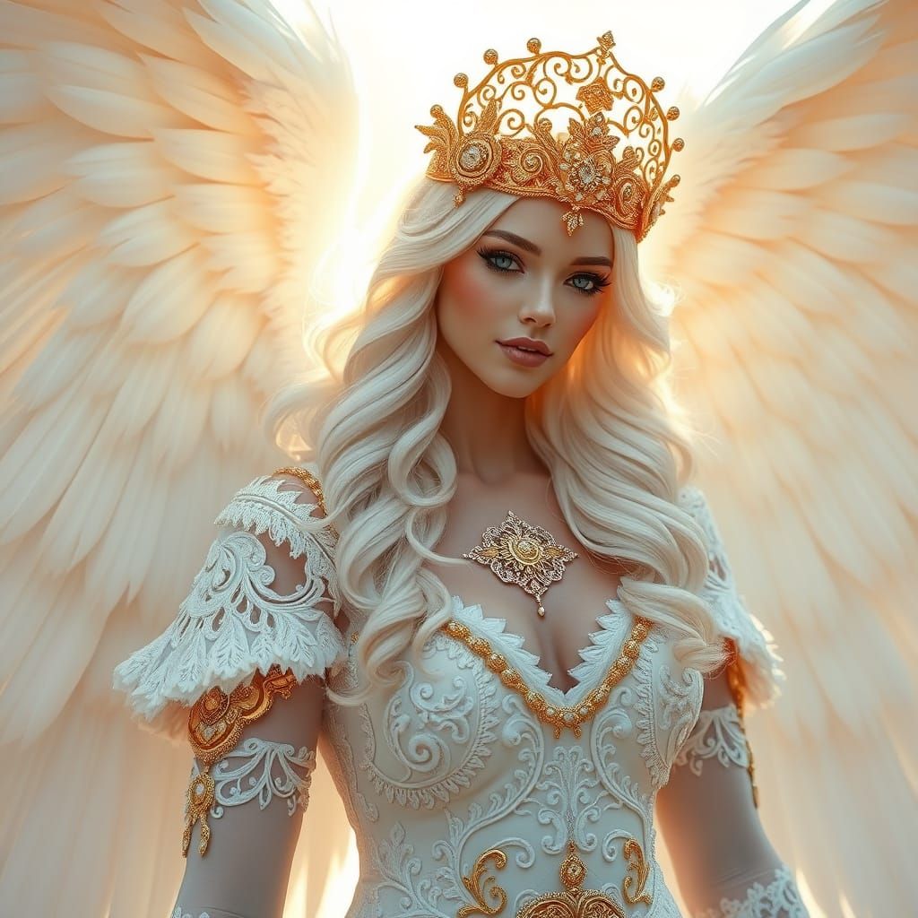 Elariel: The Golden Angel
  by @AthenaEsh