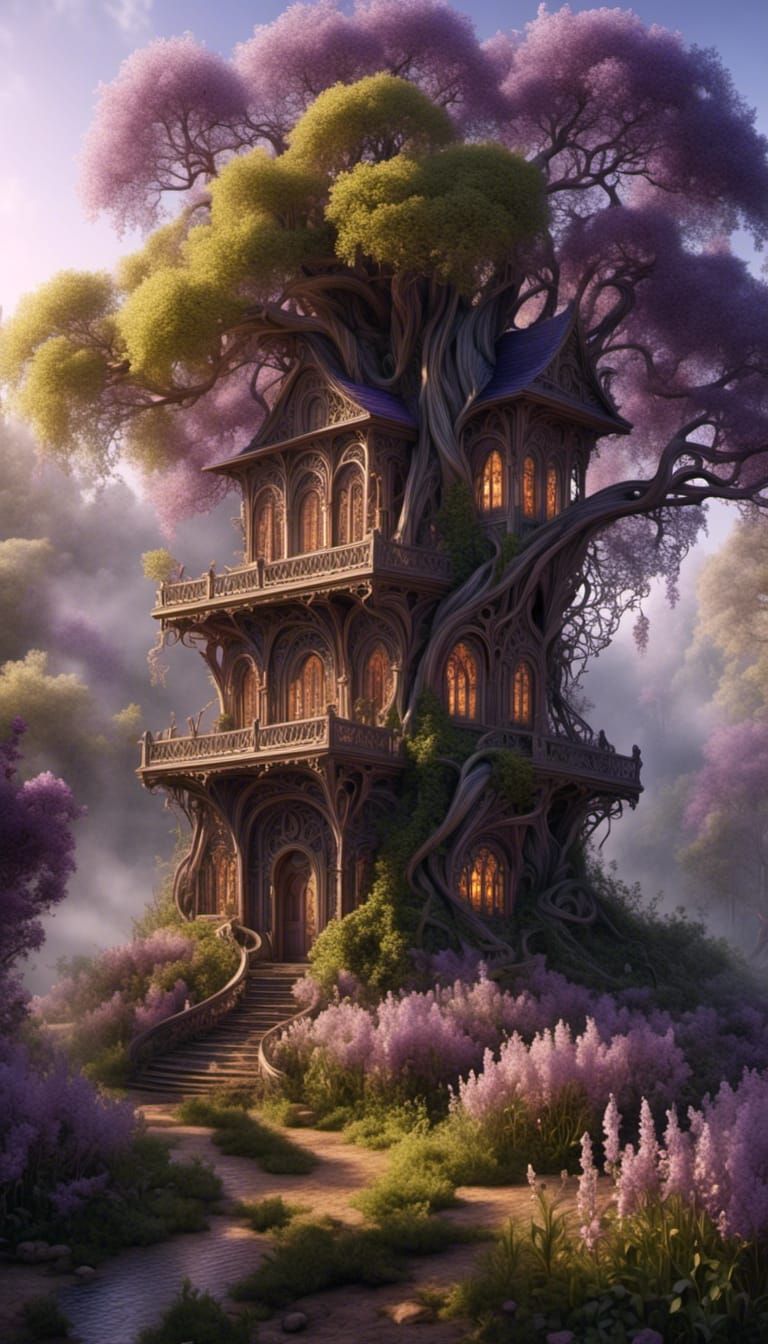 Treehouse   by @Keysa