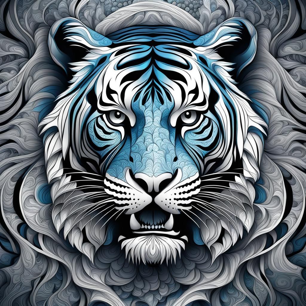 Tiger - AI Generated Artwork - NightCafe Creator