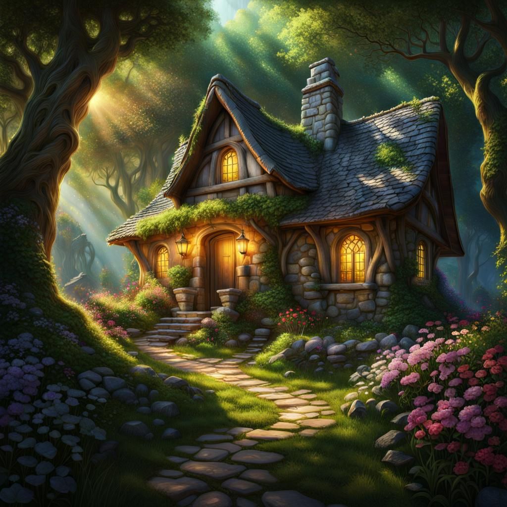 Goldshire Cottage  by @Ettawen