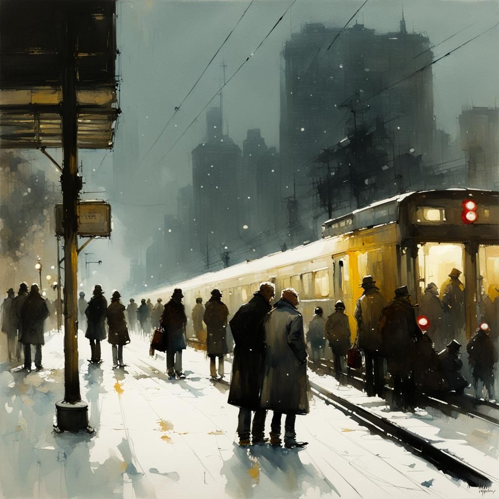 Waiting for the Train