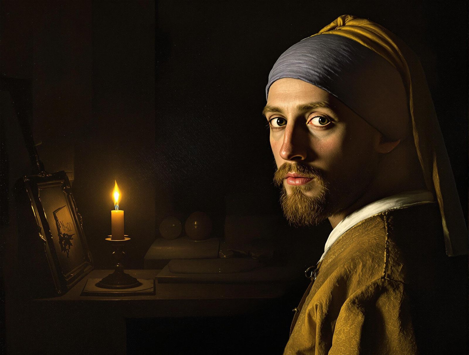 Autoportrait de Johannes Vermeer