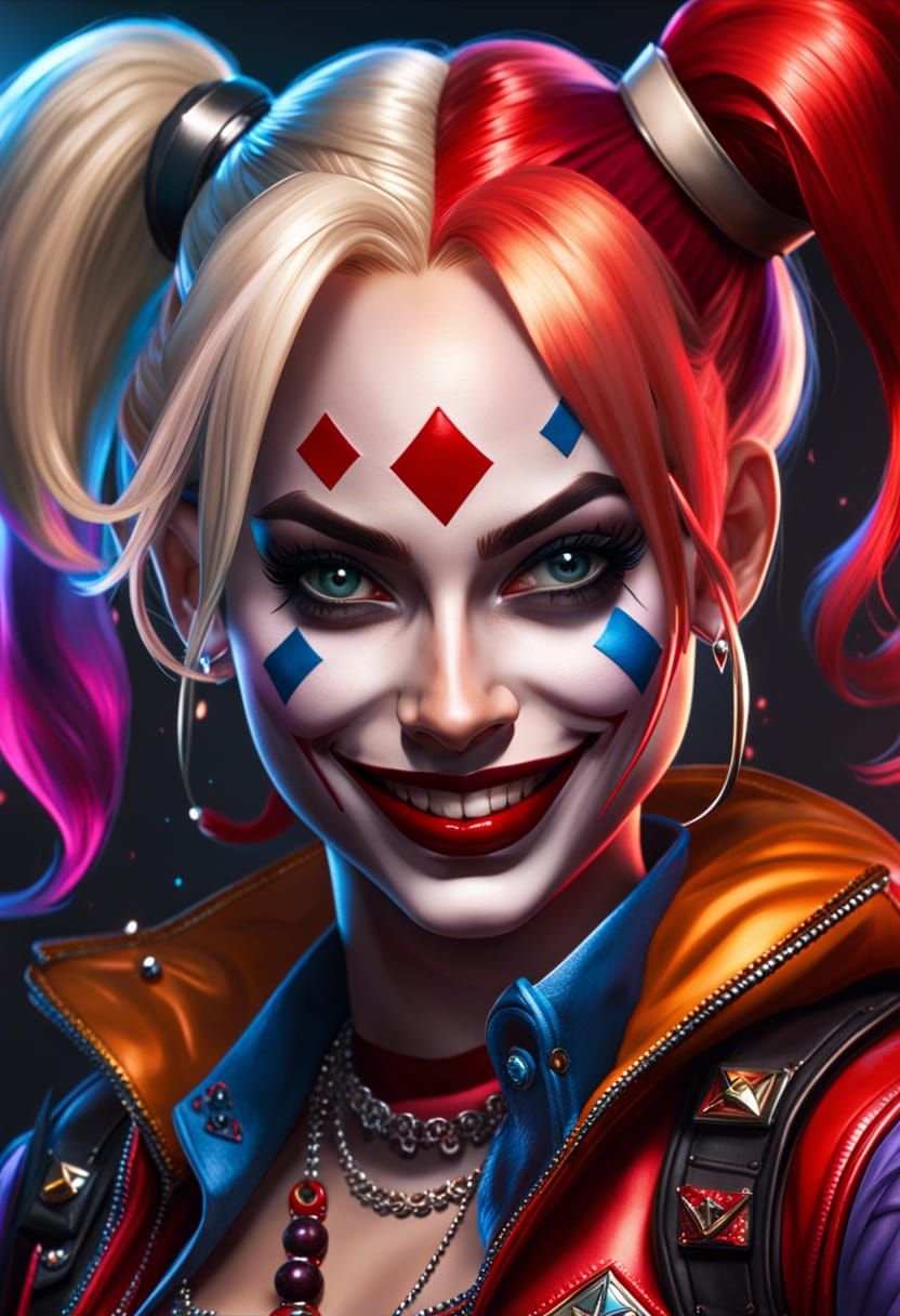 Harley Quinn - AI Generated Artwork - NightCafe Creator