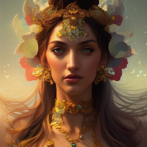 Goddess Of Love - Ai Generated Artwork - Nightcafe Creator