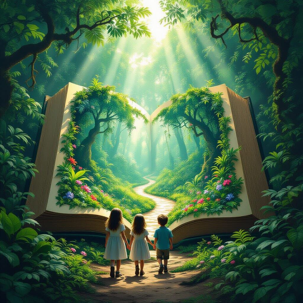 Teach them to read books ❤️  by @leawana