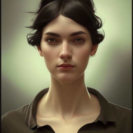 Farm girl AI Generated Artwork NightCafe Creator