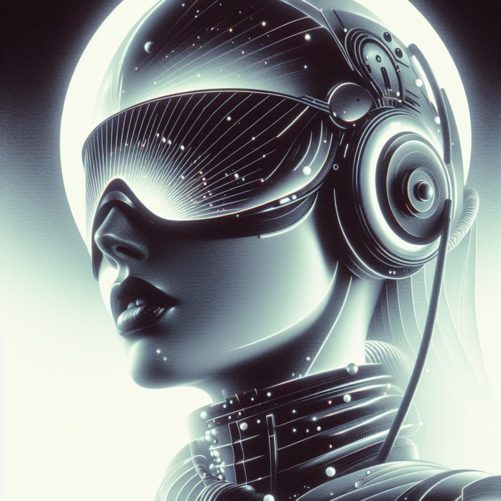futuristic portrait
