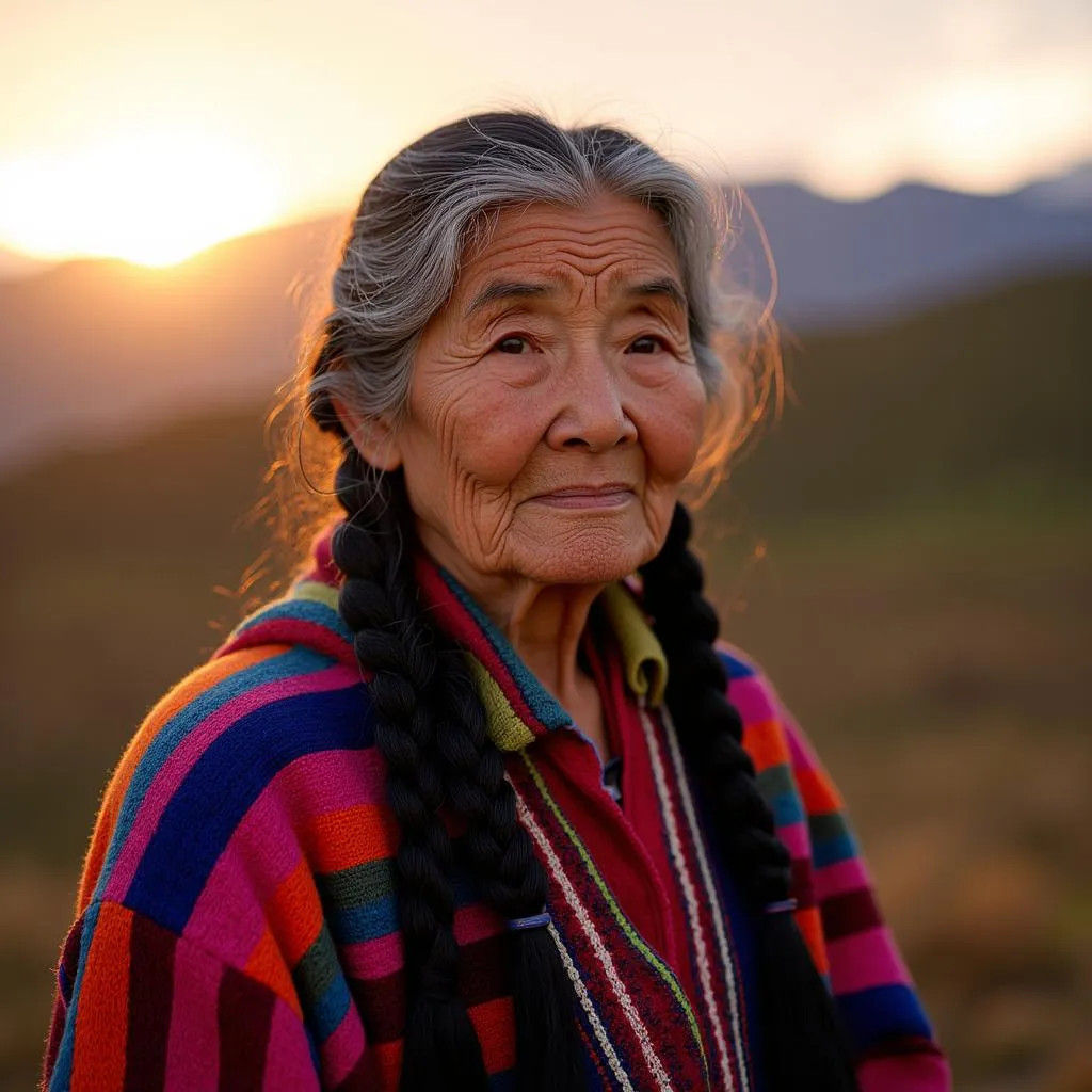 Andes Woman  by @beeblebrox