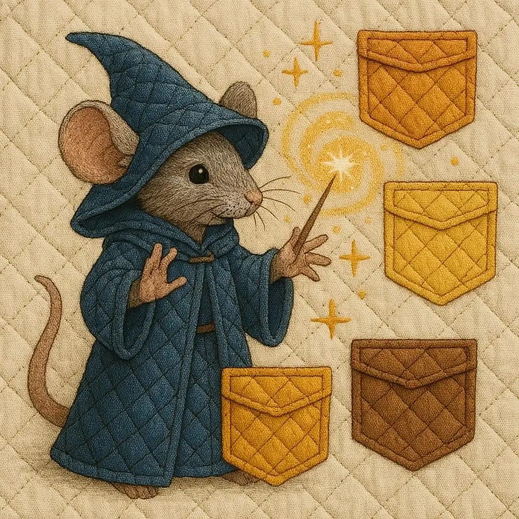 "Conjuring some Pockets for the Human"