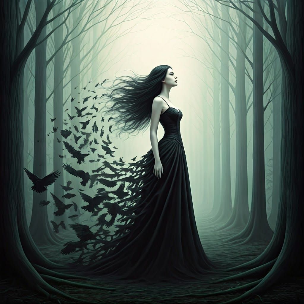 Morrigan  by @Ellie_Valkyrie