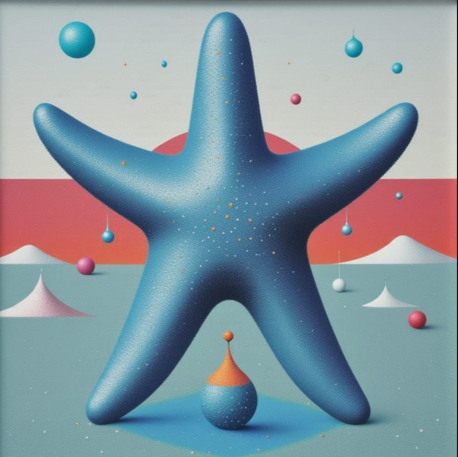 <lora:COSMIC SNOW:1.0> Starfish