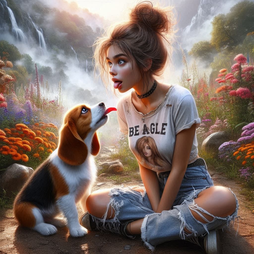 They Doggy Girl 👍🐶🐶