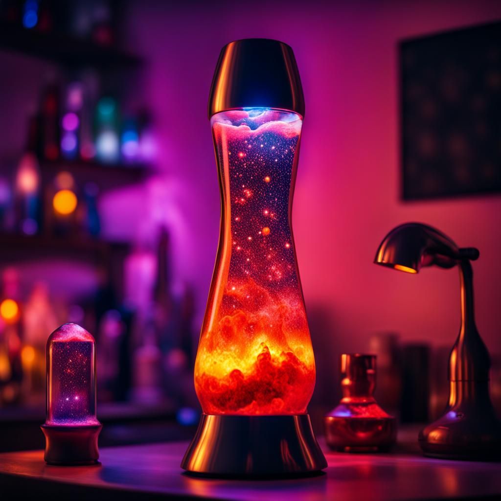 Magical starlight lava lamp   by @Arisiin