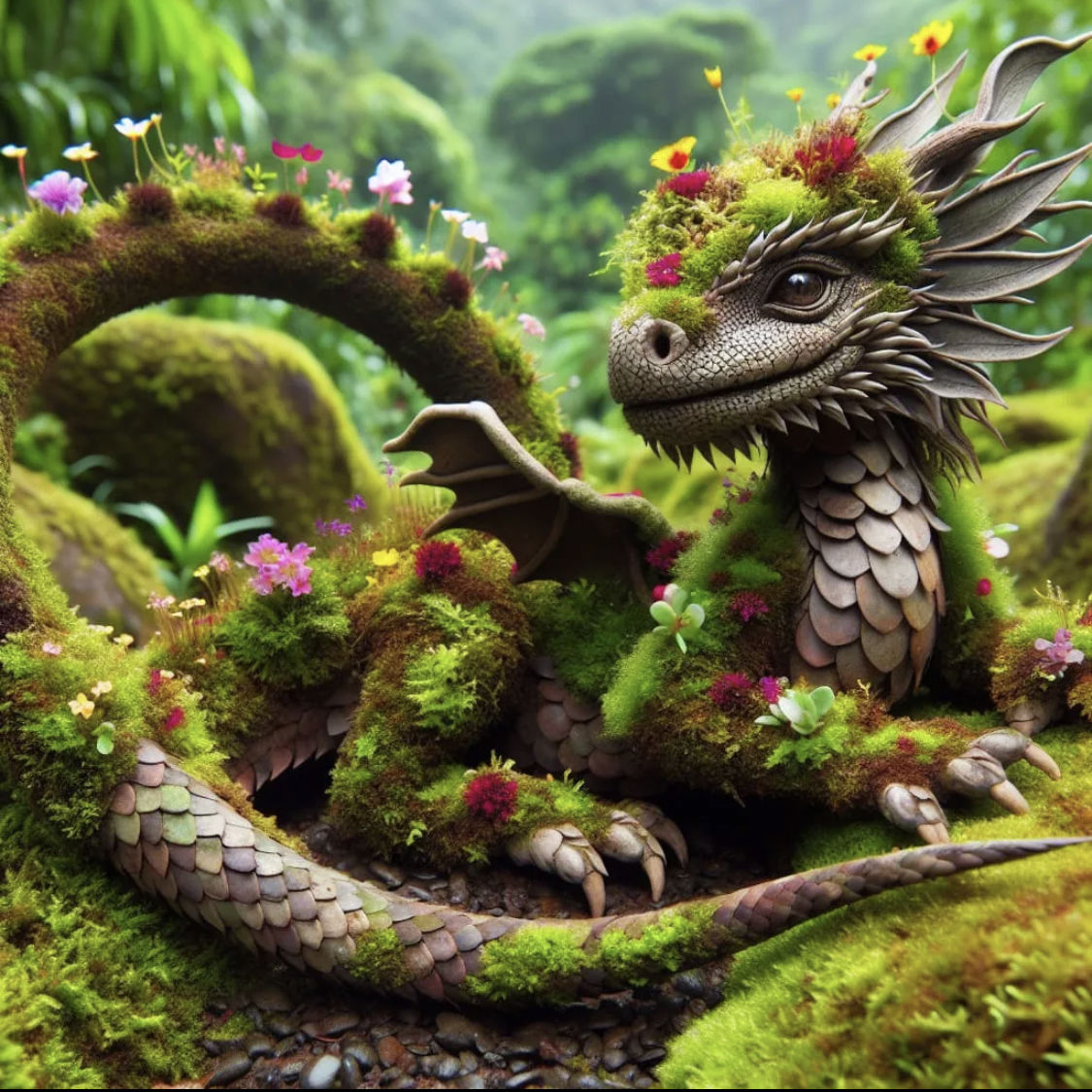 Moss Dragon