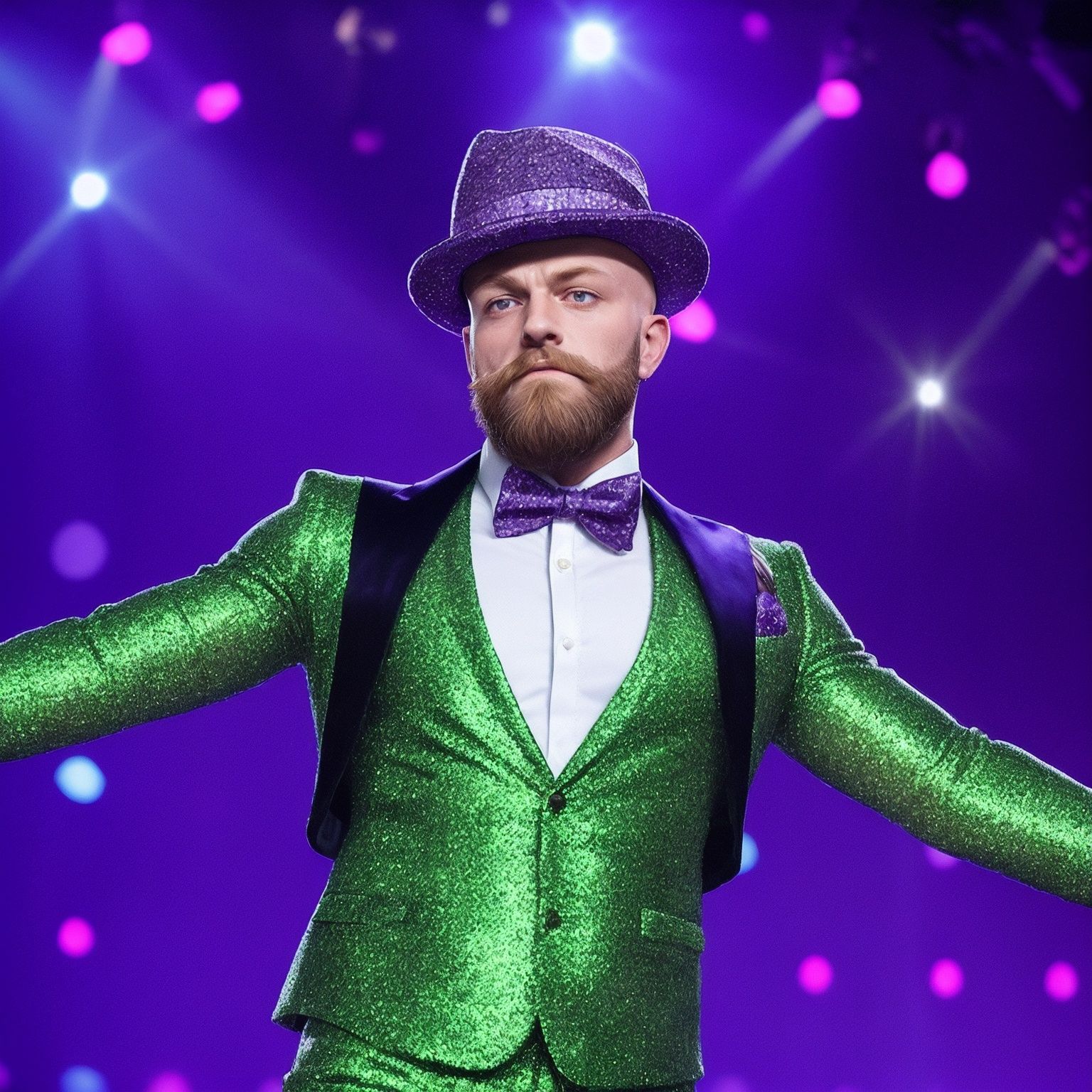 Handsome disco man 02