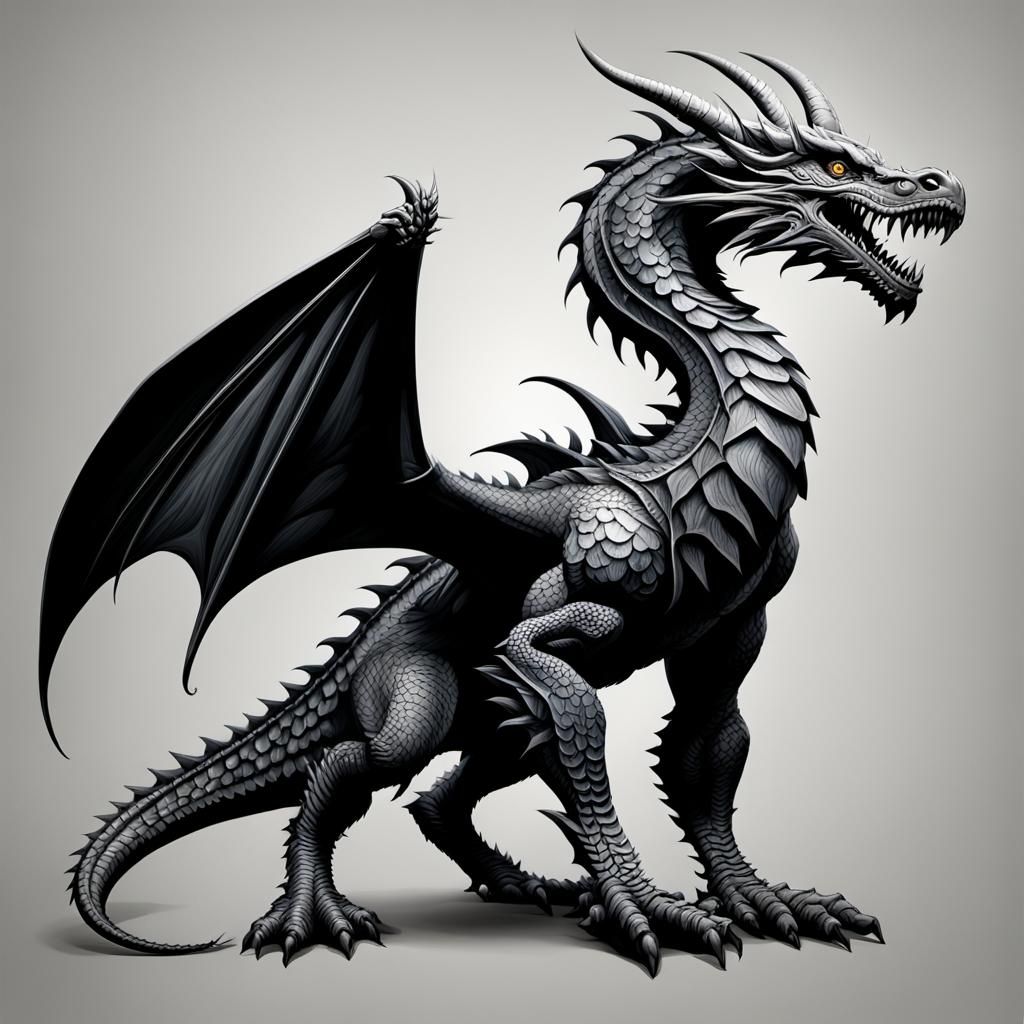 Dragon - AI Generated Artwork - NightCafe Creator