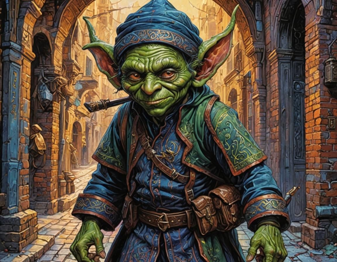 an Ottoman Empire Goblin man