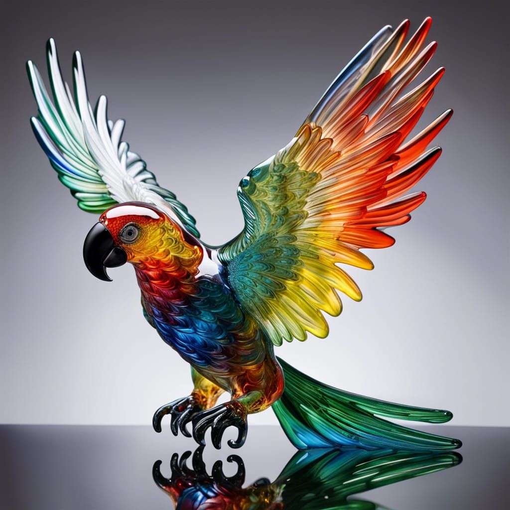  Majestic parrot   by @Izza Mariposa