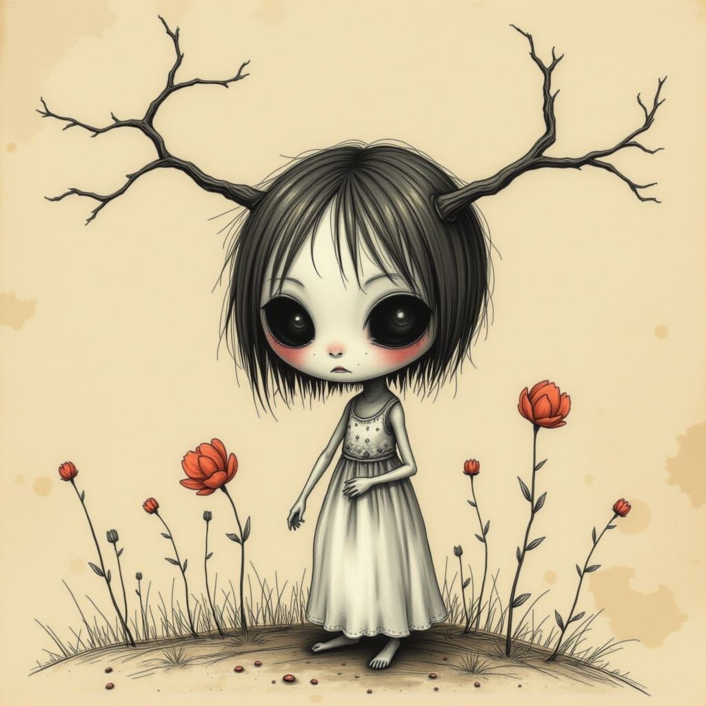 <lora:MO Branchlings:1.0>