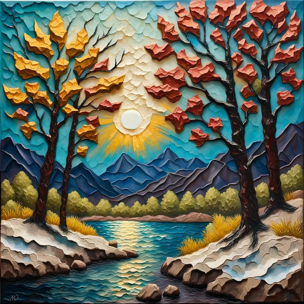  paper mâché  by @Michael Hendrickson