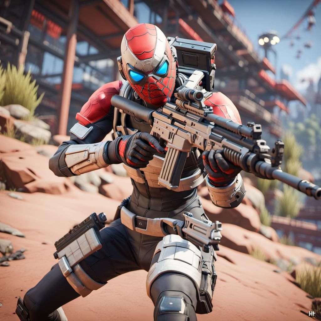 Spiderman in the Apex games