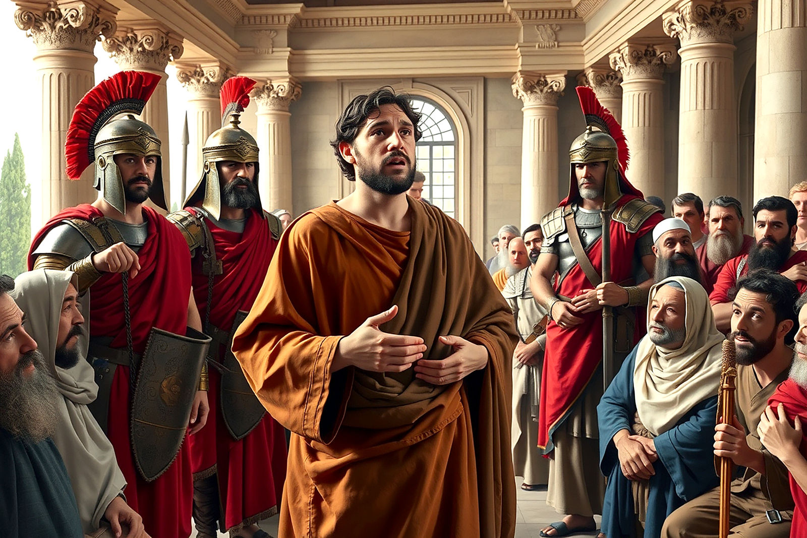 Paul Preaches at Rome Under Guard