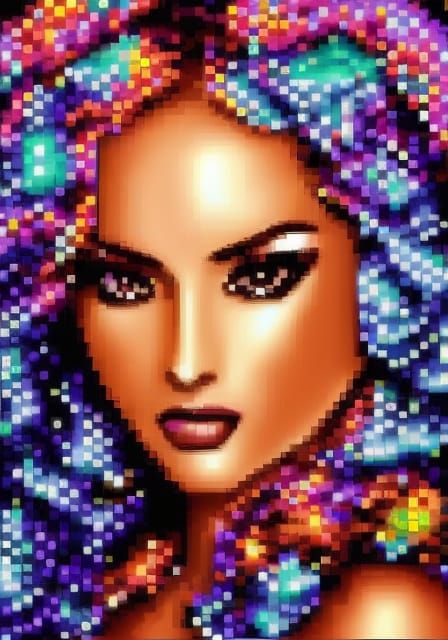 Pixelated Beauty