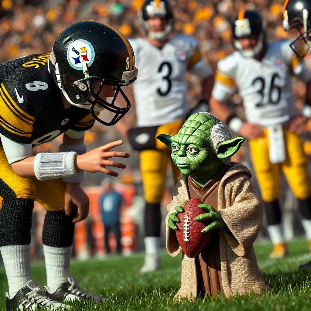 To the end zone, you must get