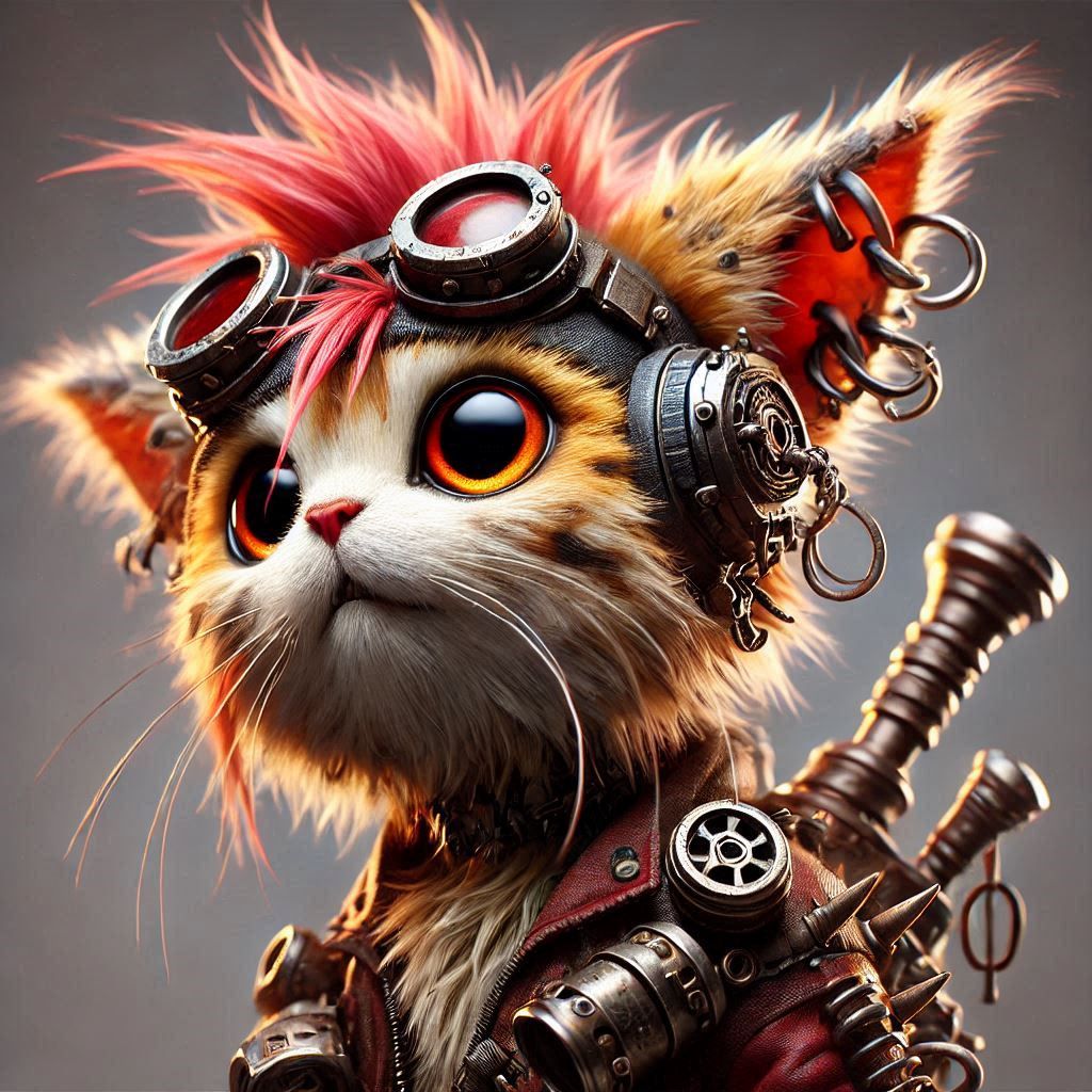 adorable fairy-tale fantasy creature portrait..