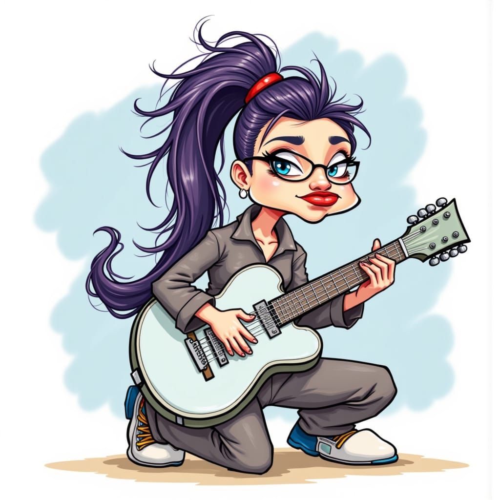 <lora:Flux Caricature:1.0>