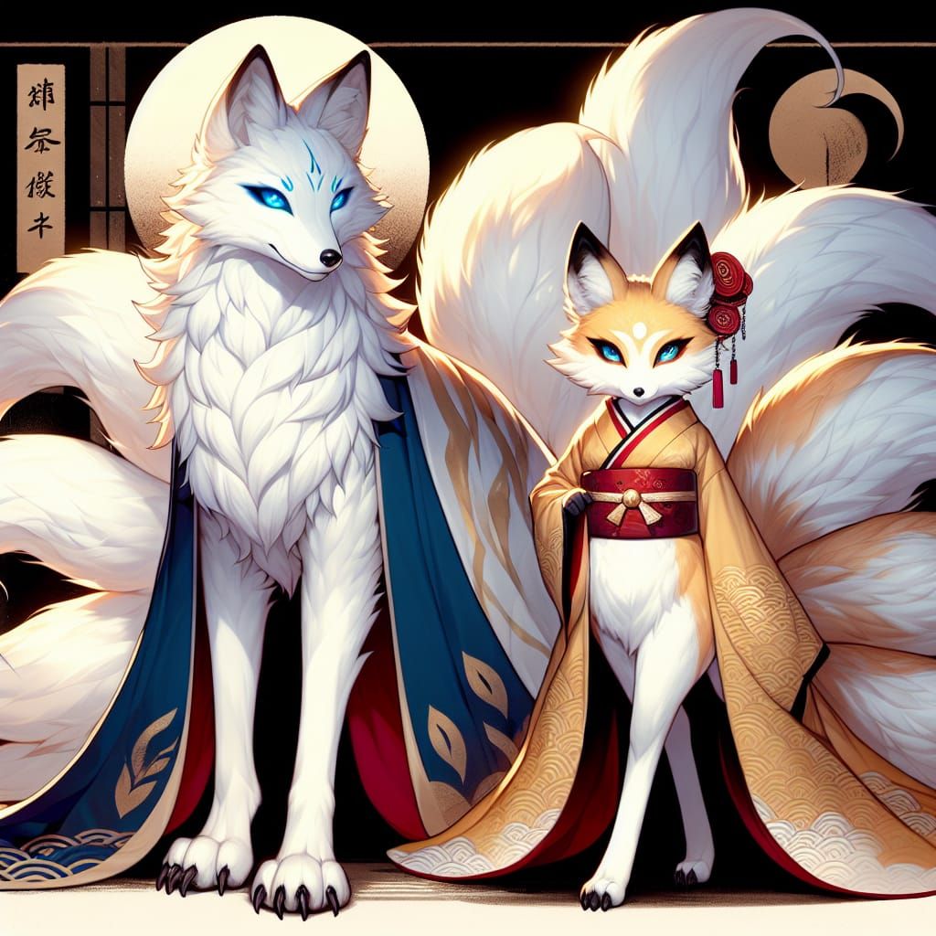 Kyubi & Kitsune