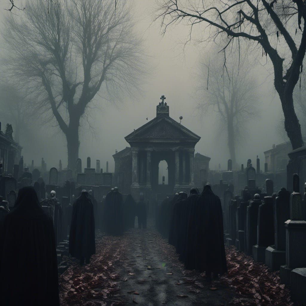 a funeral.