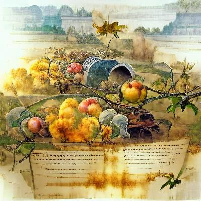 Autumn orchard sunny harvest Edward Julius Detmold Charles M...