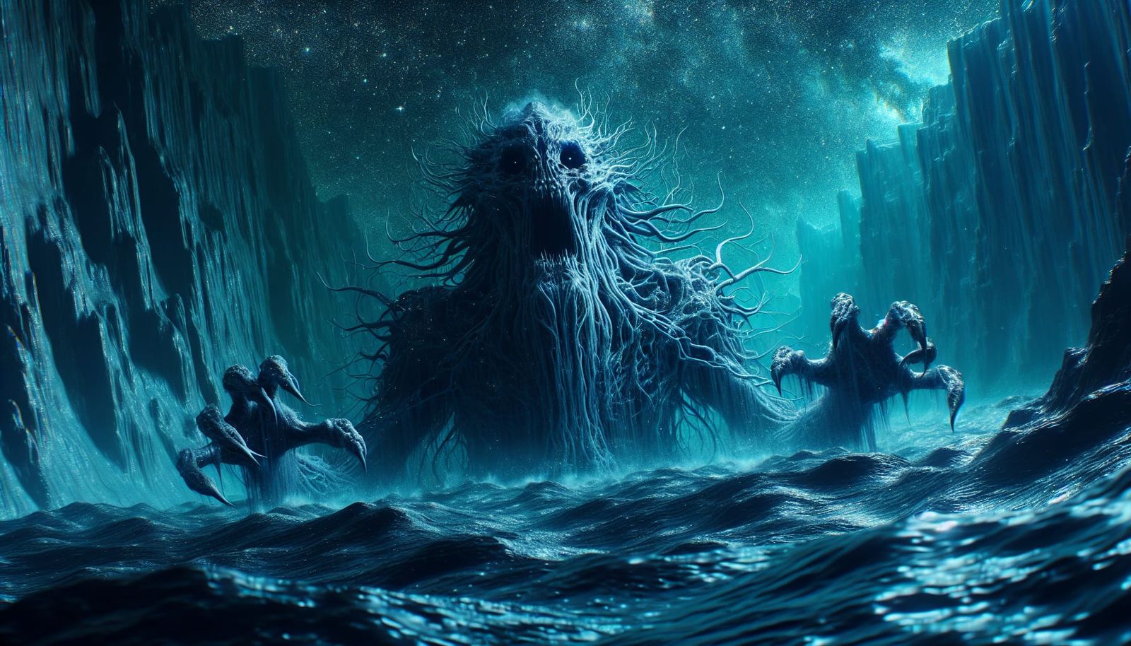 "Terror Oceanus" Oceanic Outer God  by @ThugCTC