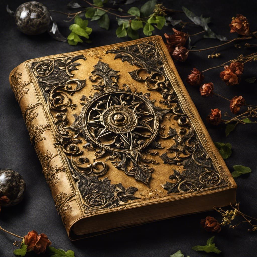 Magic Spell Book - AI Generated Artwork - NightCafe Creator