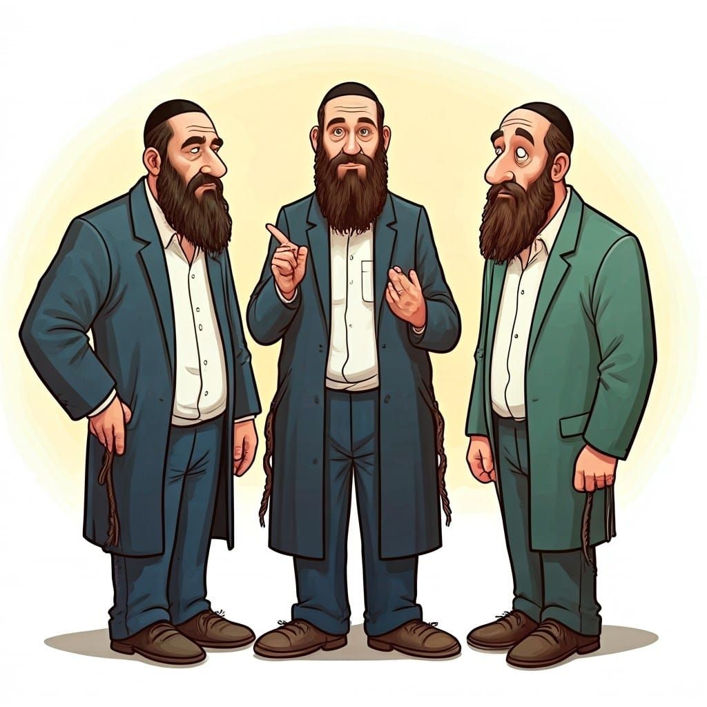 Orthodox Men in Casual Comedy