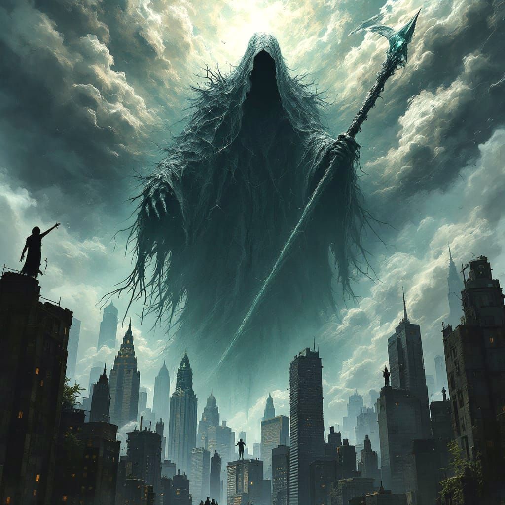 He comes for us all  by @Mike Siscoe