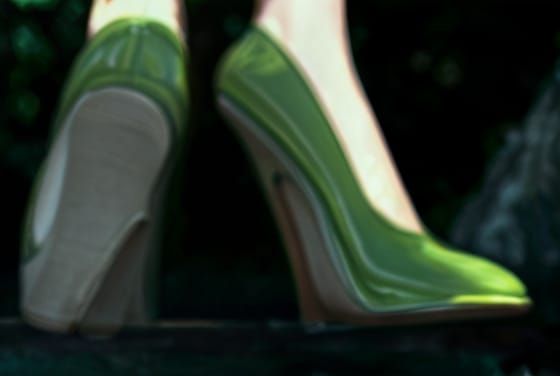 Cosmo the Seedrian's Flats got heelpop