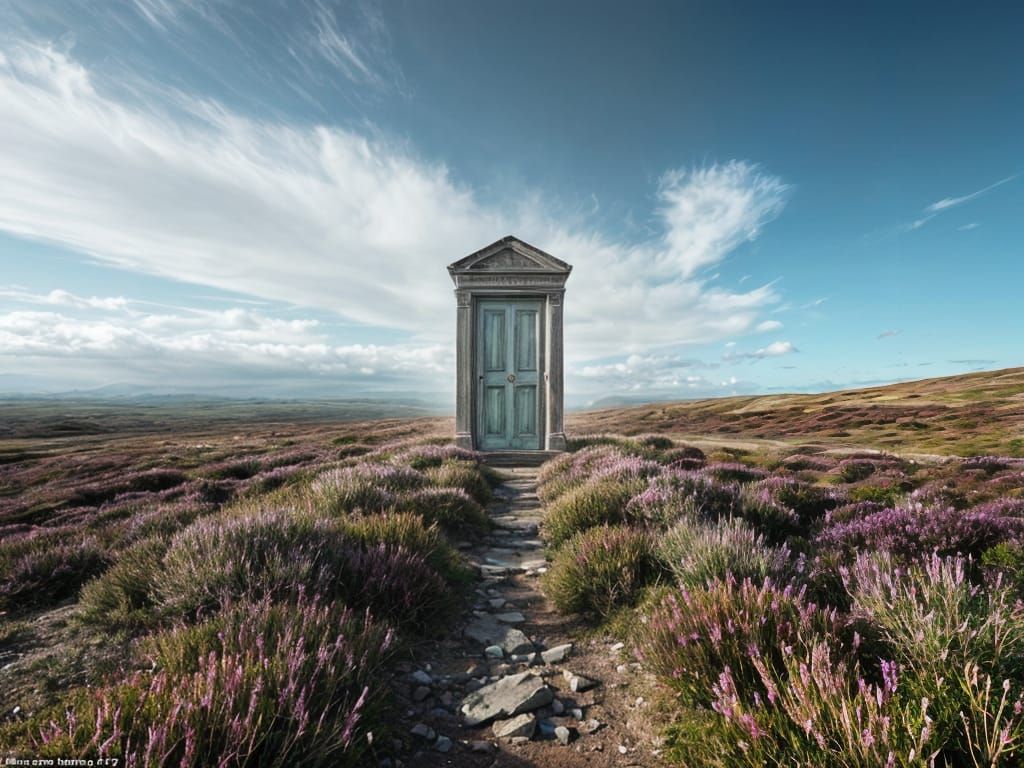 Door to Nowhere  by @MelanieL