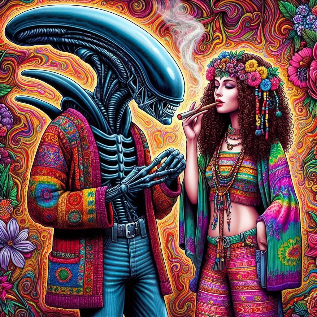 Hippy Alien