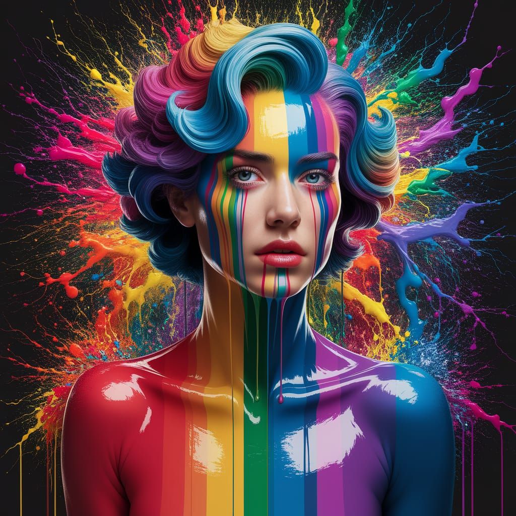 Overflowing with Color  by @Pavel