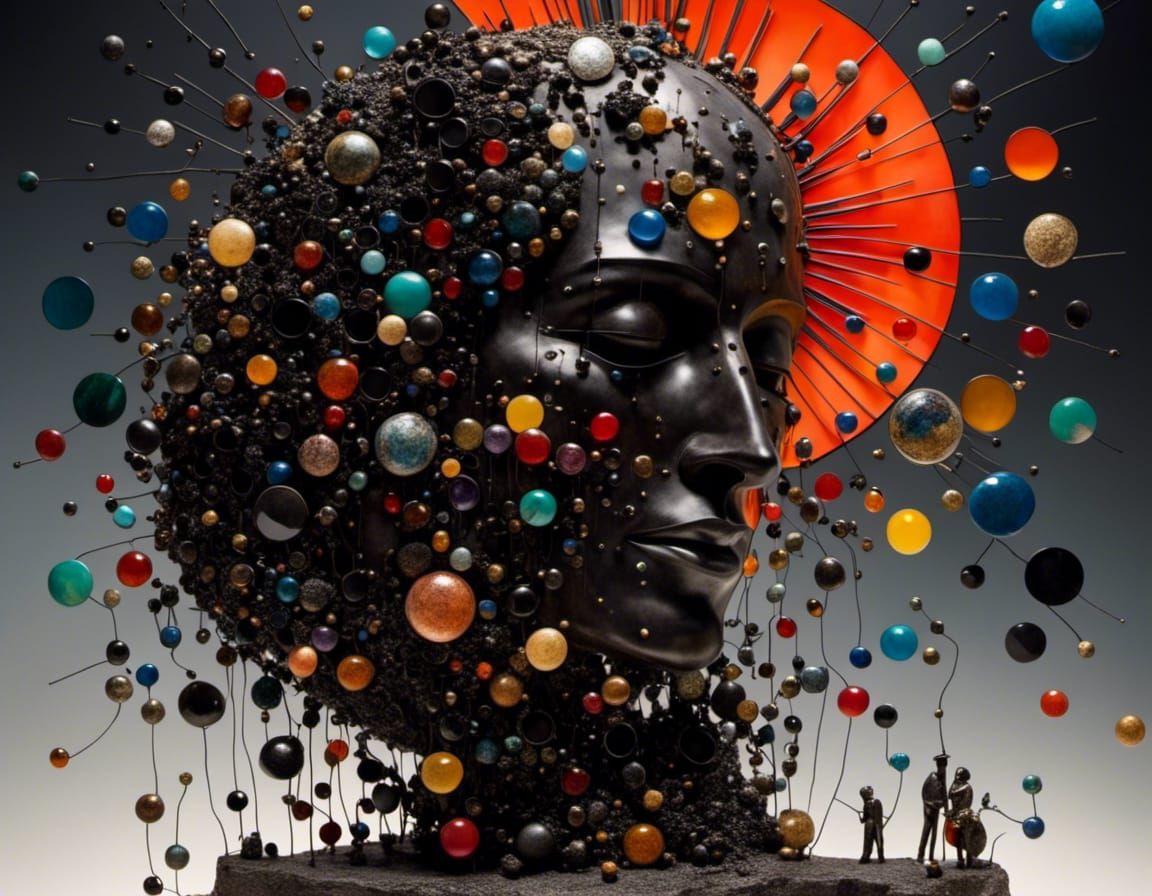 Dark Side of the Moon Sculpture