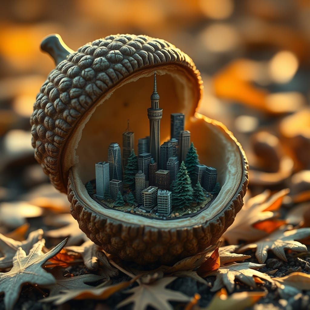 Acorn City  by @DarK StaR