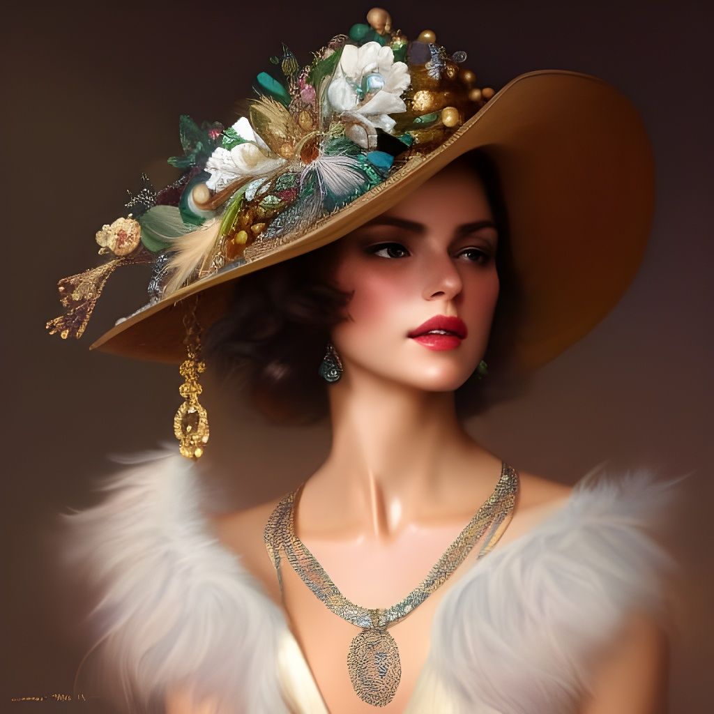 Elegant Hat 👒   by @AhriAnni