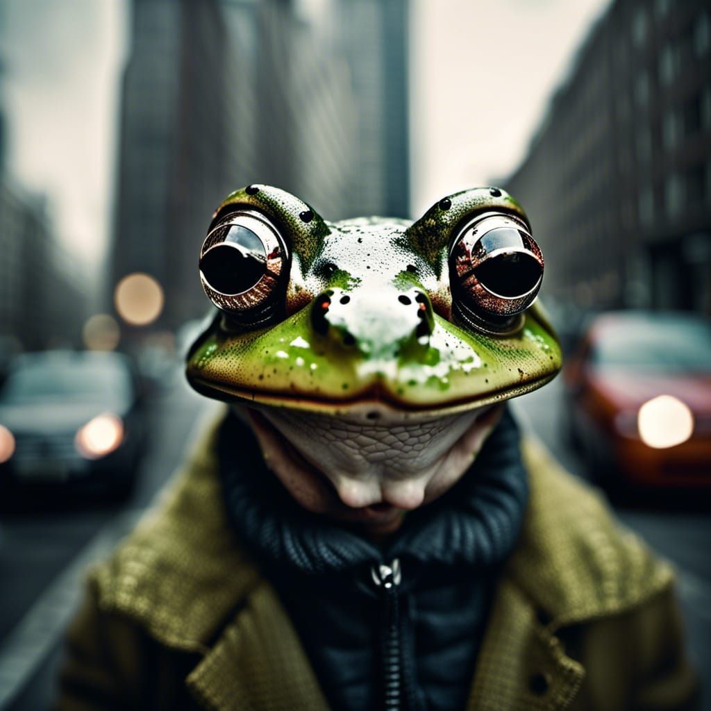 Amphibian Commuter Series AI Generated Artwork NightCafe Creator