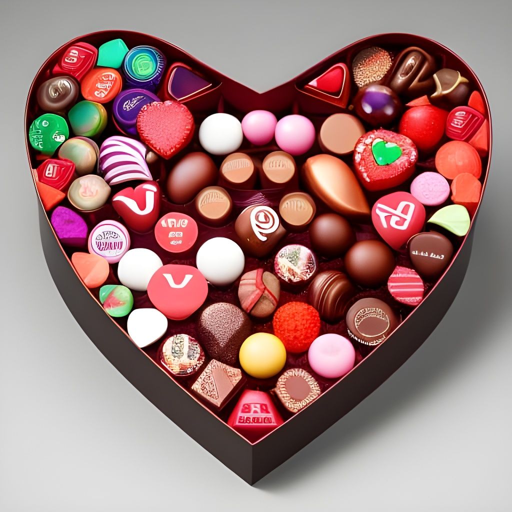 Box of chocolates - AI Generated Artwork - NightCafe Creator