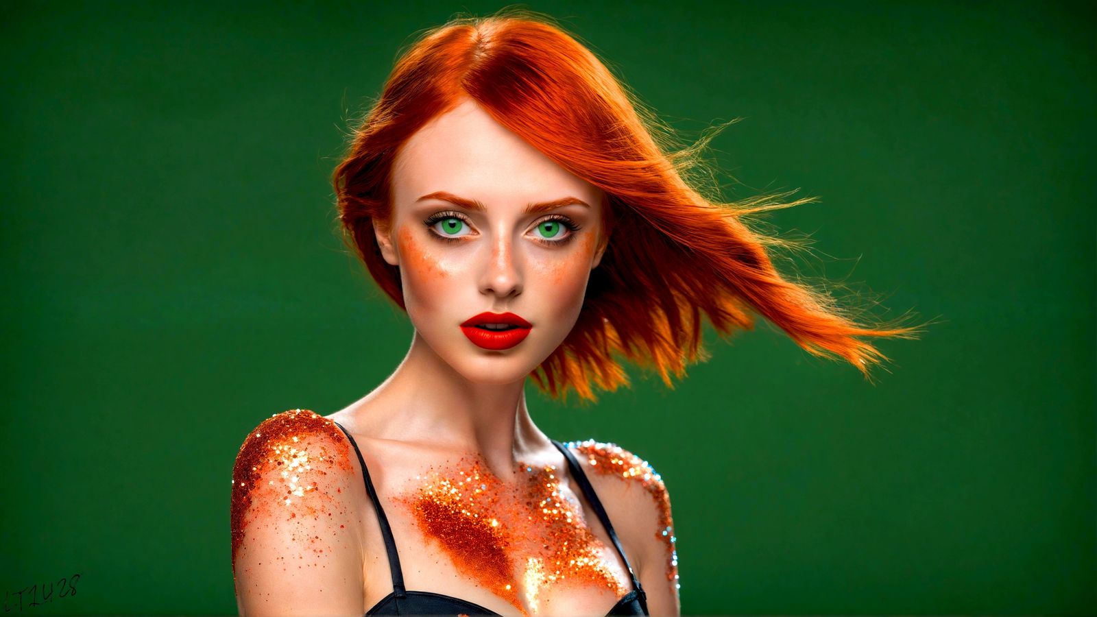 Maya Berg - Glitter in the air series.