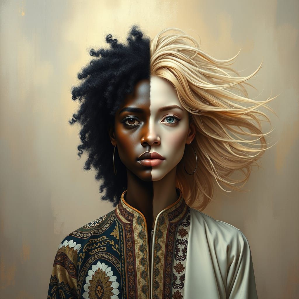 Racial Unity  by @TEEGRAF